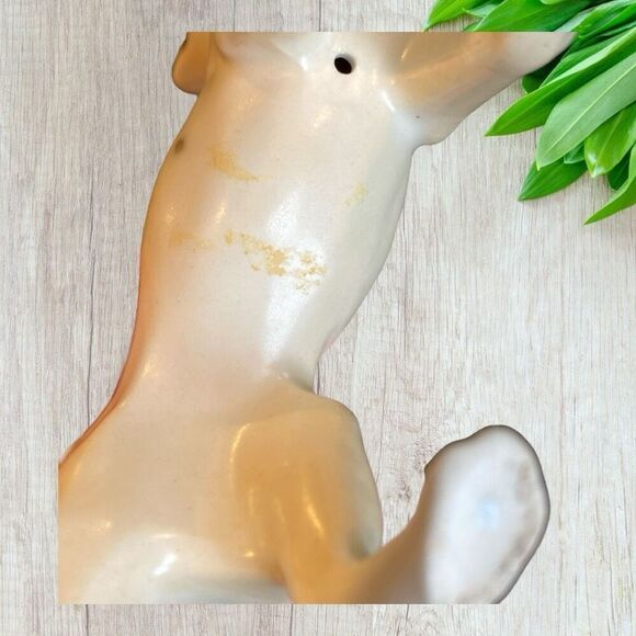 Vintage Dalmatian Dog Ceramic Figurine Made in Japan Tail Up Sweet Face - Picture 9 of 10